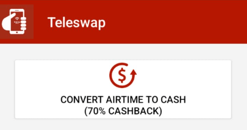 Converting airtime to cash